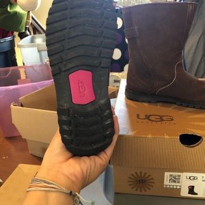 Young girls size 12 blossom uggs.
